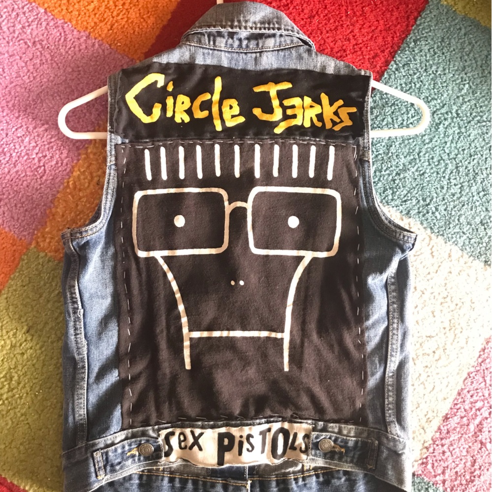 Sex Objects revamped “Circle Jerks” Levi’s vest